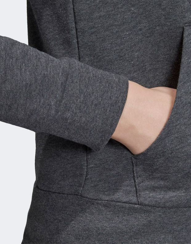 Adidas Essentials Linear Hoodie Grey - EI0660 - 6