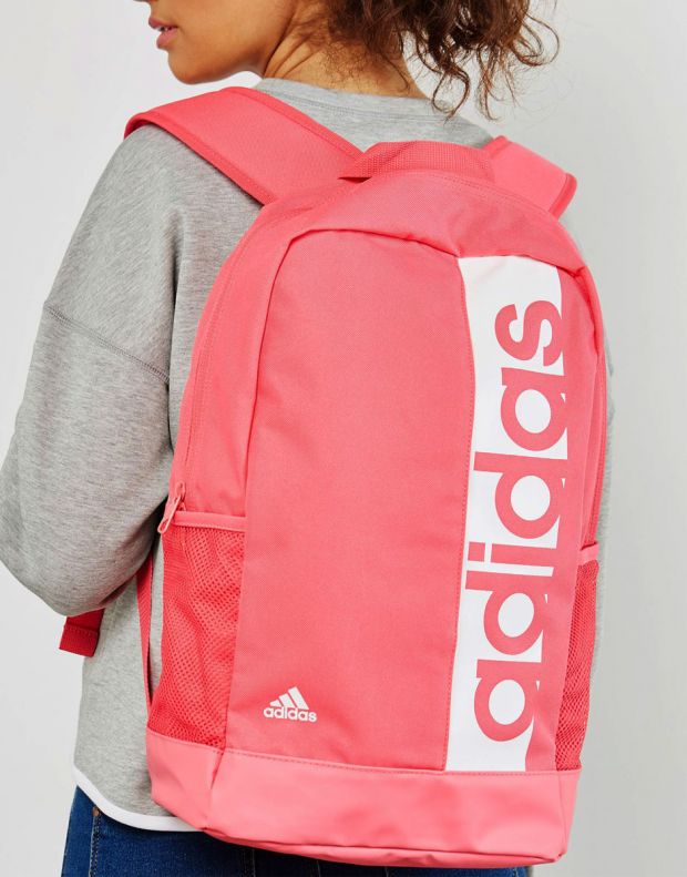 ADIDAS Linear Performance Backpack Pink - DM7660 - 4