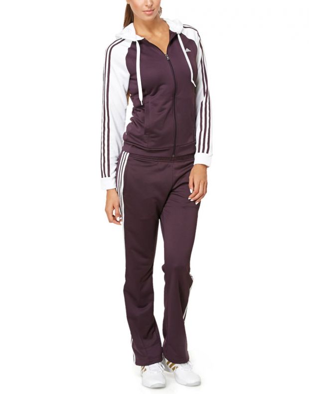 ADIDAS Young Knit Tracksuit Brown - M67644 - 1