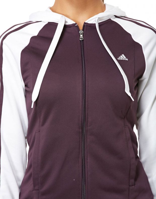 ADIDAS Young Knit Tracksuit Brown - M67644 - 3
