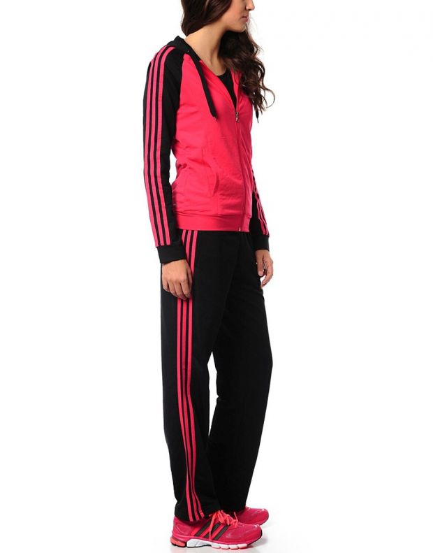 ADIDAS Young Knit Tracksuit Pink - F49378 - 2