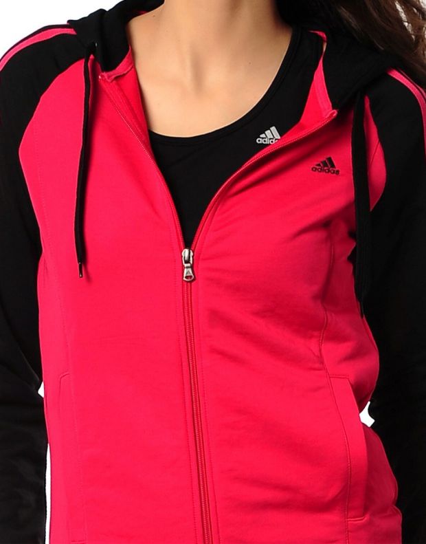 ADIDAS Young Knit Tracksuit Pink - F49378 - 4