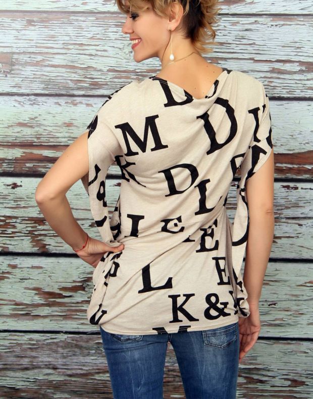 NEGATIVE Aly Tunic Letters - Aly/letters - 2