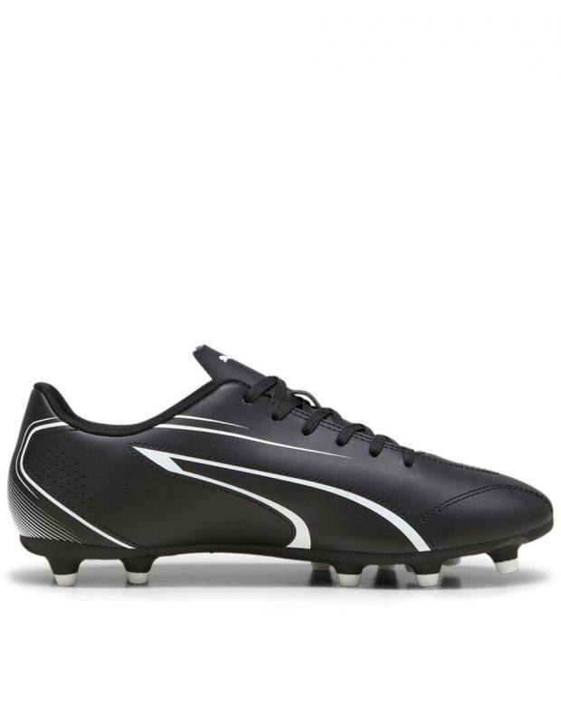 PUMA Vitoria Firm Ground/Artificial Grass Football Shoes Black - 107483-01 - 2
