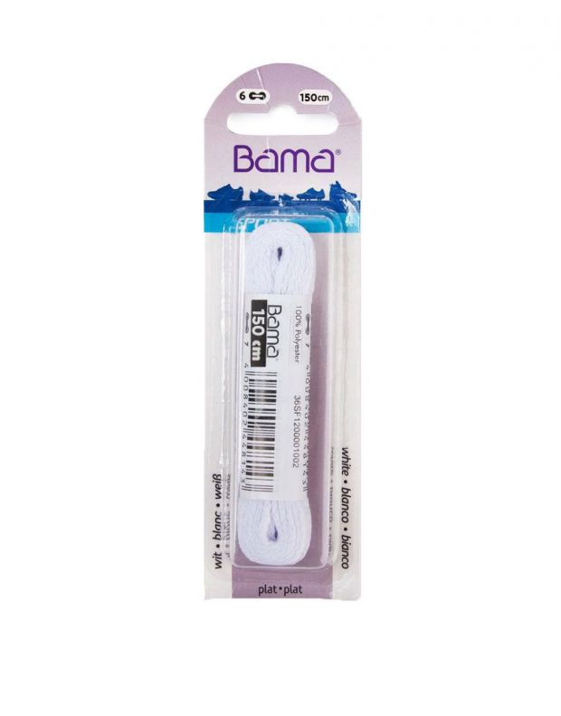 BAMA Flat Laces White 150cm - 33150 - 2