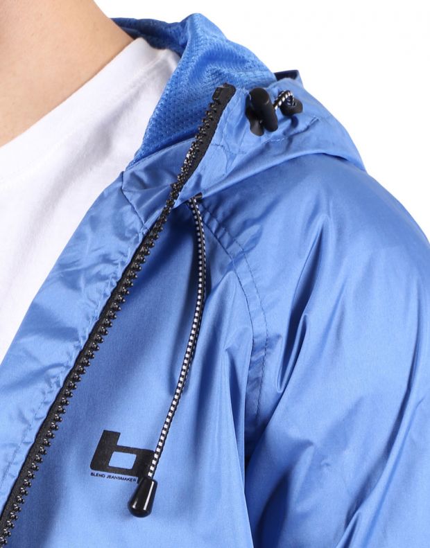 BLEND Basic Hooded Jacket Blue - 20702638/blue - 4