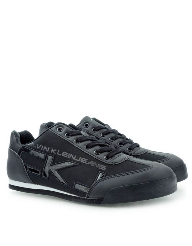 CALVIN KLEIN Cale Matte Shoes Black - SE8454001 - 3