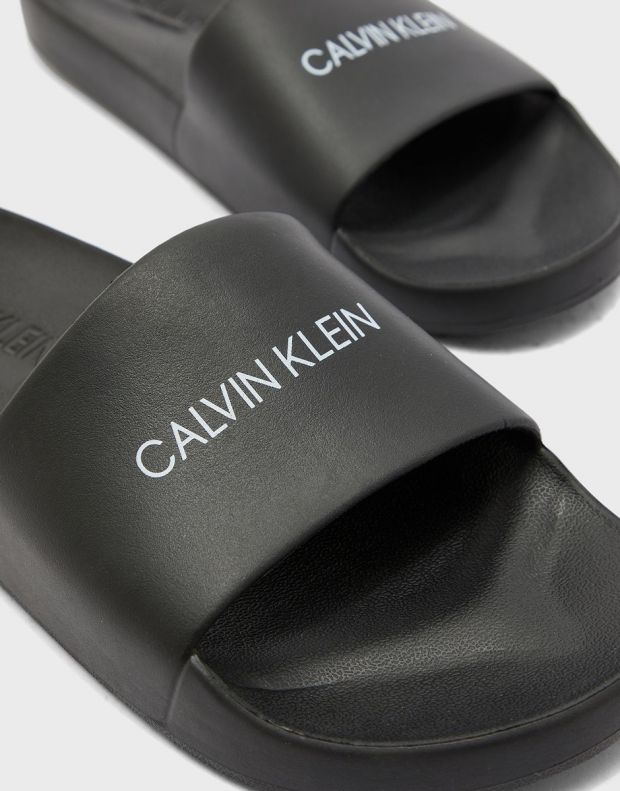 CALVIN KLEIN Slide Flip-Flops Black - KM0KM00375-001 - 5