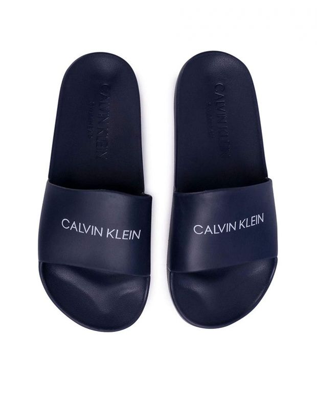 CALVIN KLEIN One Mold Slide Navy - KM0KM00498-CBK - 4