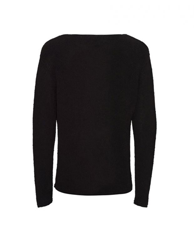 JACK&JONES Classic Knitted Pullover Black - 03859/black - 5
