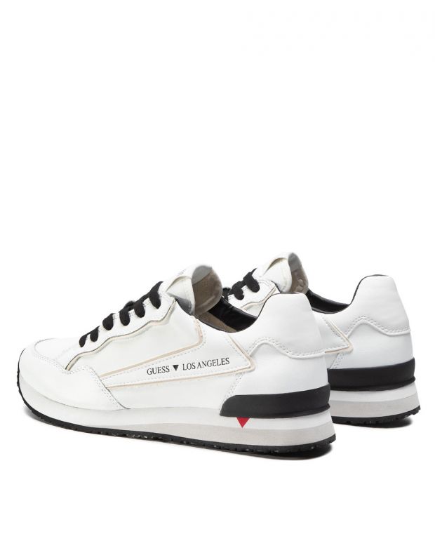 GUESS Genova Sneakers Whiite - FM7GENELE12-WHITE - 4