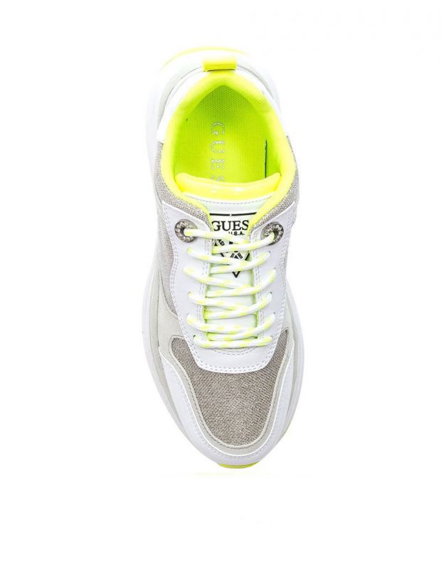 GUESS Juless Sneakers White - FL7JUSFAB12-WHITE - 5