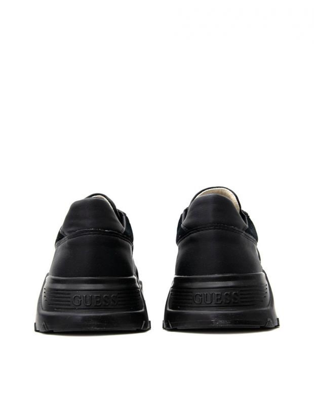 GUESS Lucca Suede Trainers Black - FM8LCVSUE12-BLACK - 3