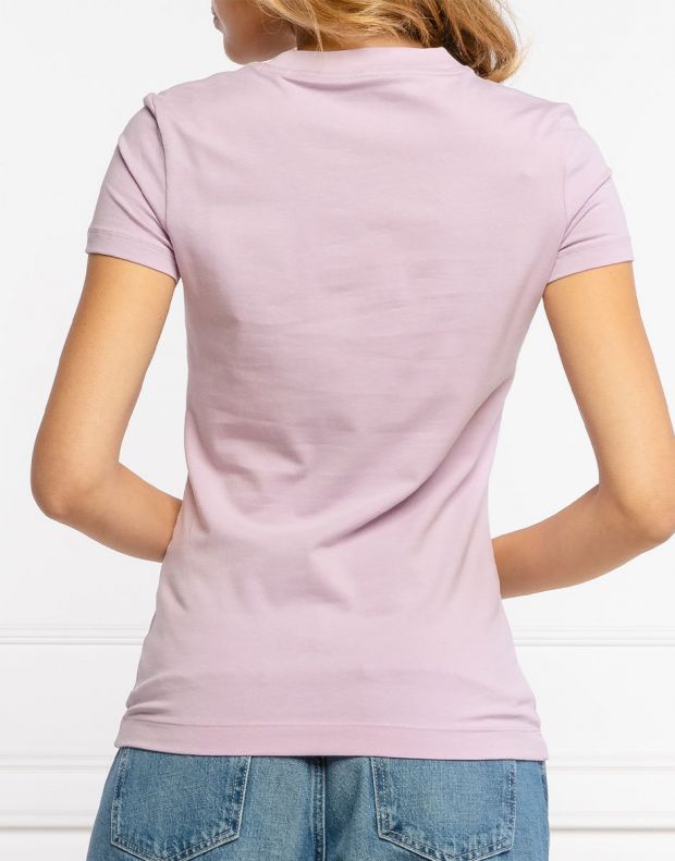 GUESS Mini Triangle T-Shirt Lilac - W1YI0ZJ1311-G4R4 - 2