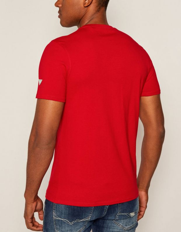 GUESS Printed Pocket Tee Red - M0YI59I3Z11-RED - 2