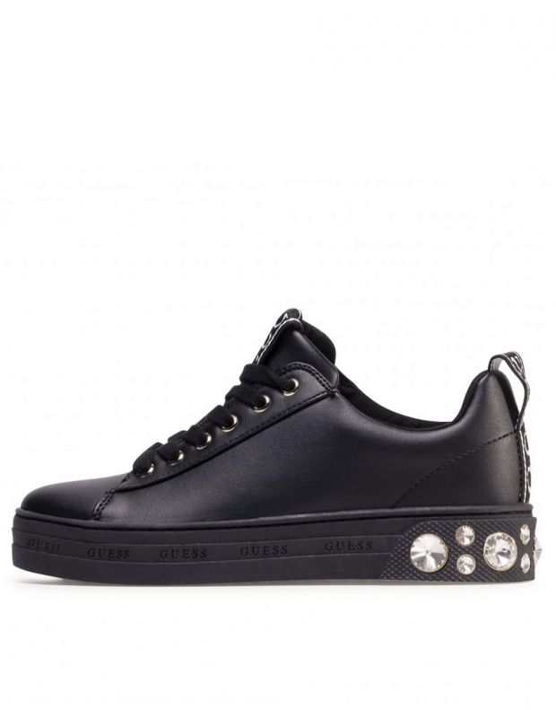 GUESS Rivet Sneakers Black - FL7RITELE12-BLACK - 1