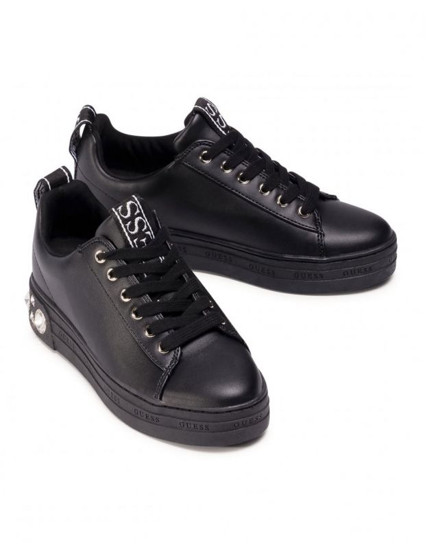 GUESS Rivet Sneakers Black - FL7RITELE12-BLACK - 3