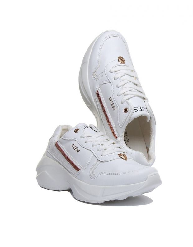 GUESS Viterbo Sneakers Whiite Gold - FM7VITELE12-WHITE - 4