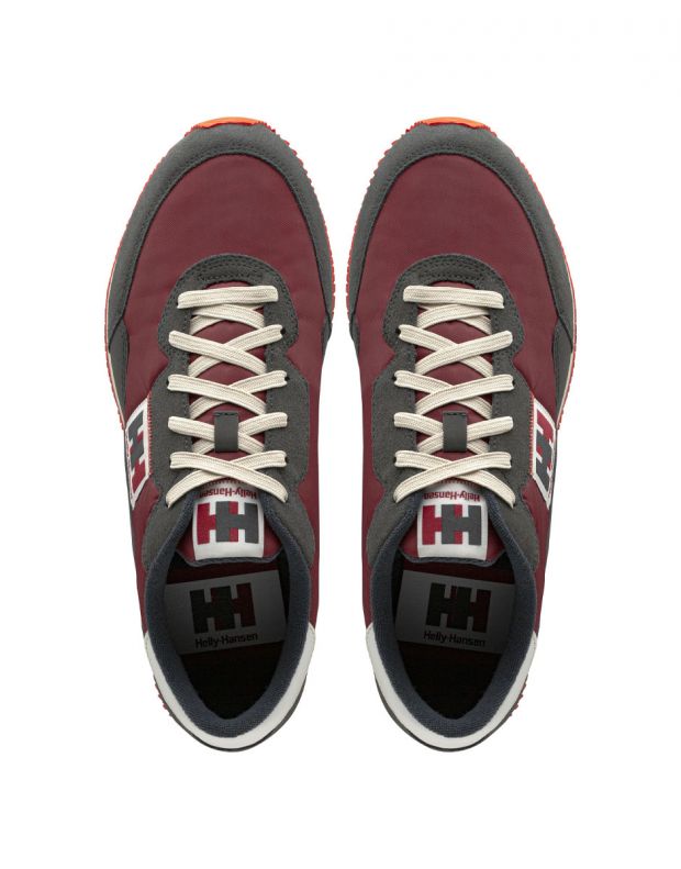 HELLY HANSEN Ripples Low-Cut Sneaker Oxblood - 11481-215 - 4