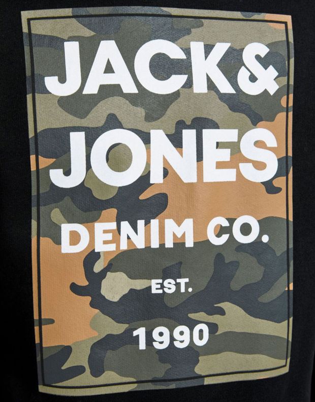 JACK&JONES Boys Logo Hoodie Black - 12179943/black - 4