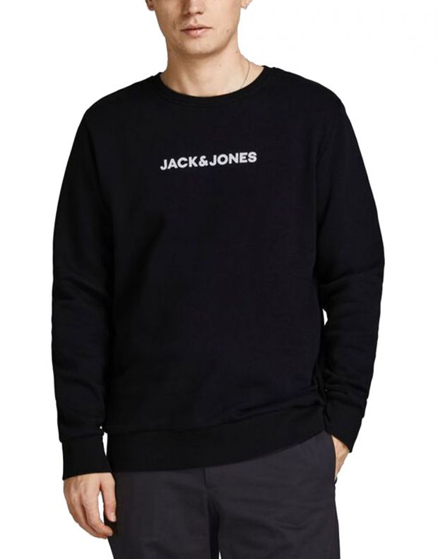 JACK&JONES Crew Neck Sweatshirt Black - 12213069/black - 1