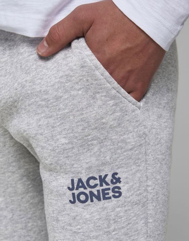 JACK&JONES Gordon Sweatpants Grey - 12179798/grey - 4