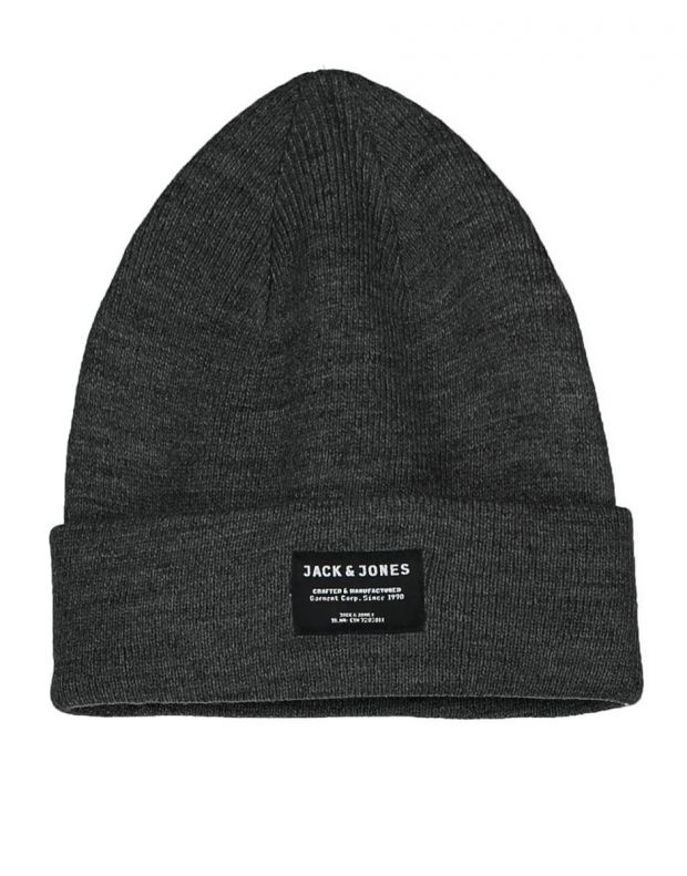 JACK&JONES Logo Hat Grey  - 12124743/grey - 1