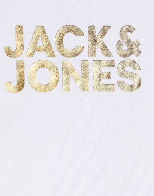 JACK&JONES Thundermix Back Tee White - 12191353/white - 4