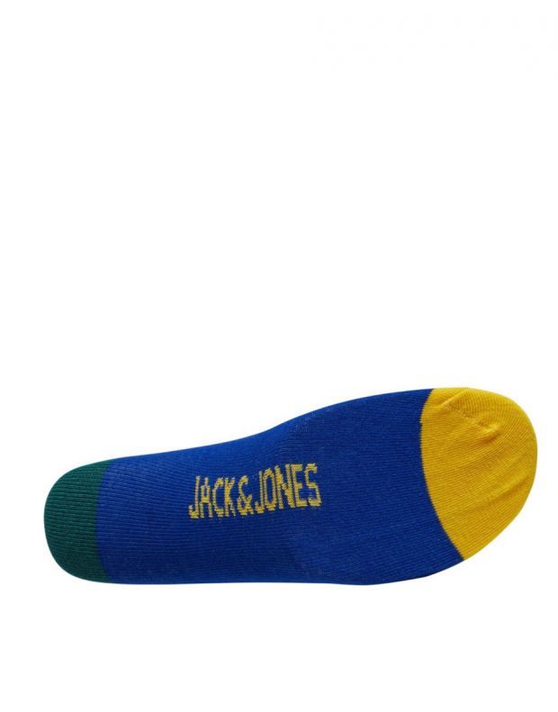 JACK&JONES Wood Short Socks Blue - 12176120/surf - 2