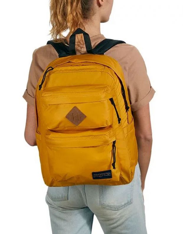 JANSPORT Double Break Backpack Honey - JS0A3P6S7S3 - 4