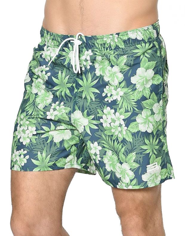 JACK&JONES Tropic Plant Shorts Green - 21051green - 8