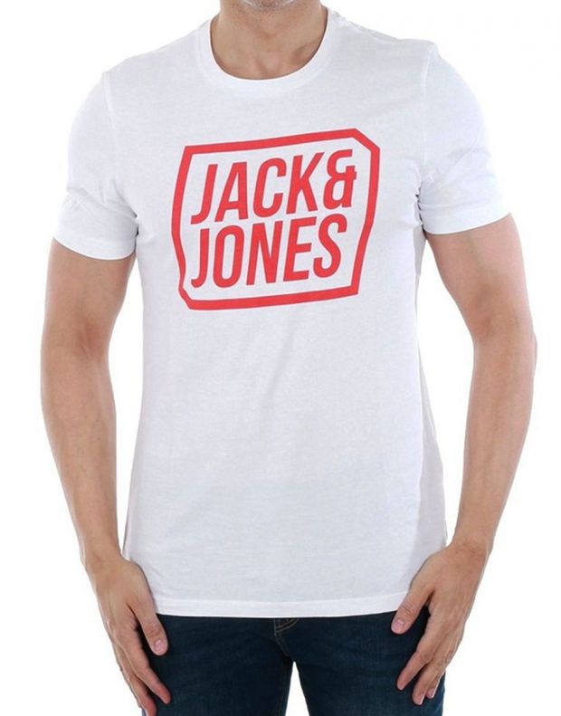 JACK&JONES Core Friday Tee White - 34696/white - 3