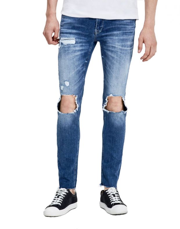 JACK&JONES Super Stretch Jeans - 12131226/blue - 1