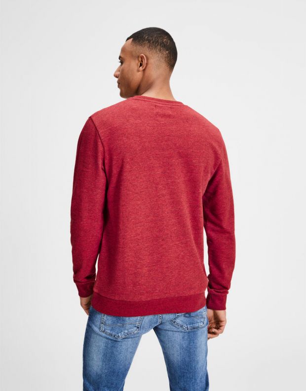 JACK&JONES Classic Sweatshirt Red - 12134193/scarlet - 2
