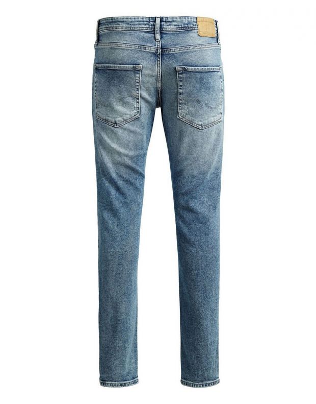 JACK&JONES Glenn Slim Fit Mid Wash Jeans - 12111165/denim - 3