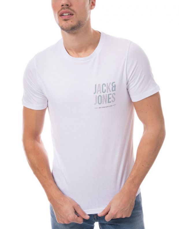 JACK&JONES Booster Tee White - 12140349/white - 1