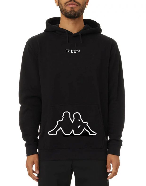 KAPPA Cafor Logo Sweatshirt Black - 36172CW-005 - 1