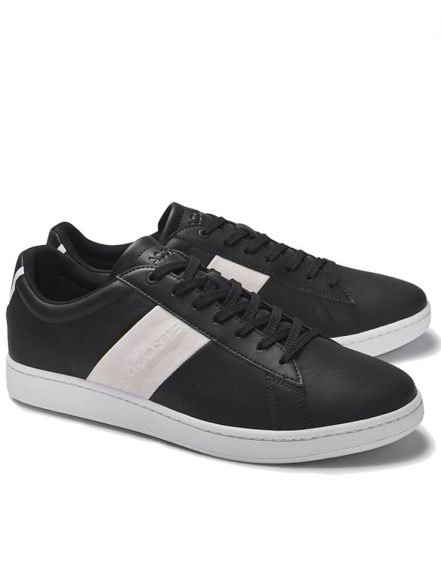 LACOSTE Carnaby Evo Pigmented Sneakers Black - 40SMA0003-454 - 2