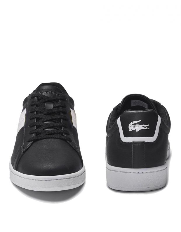 LACOSTE Carnaby Evo Pigmented Sneakers Black - 40SMA0003-454 - 4