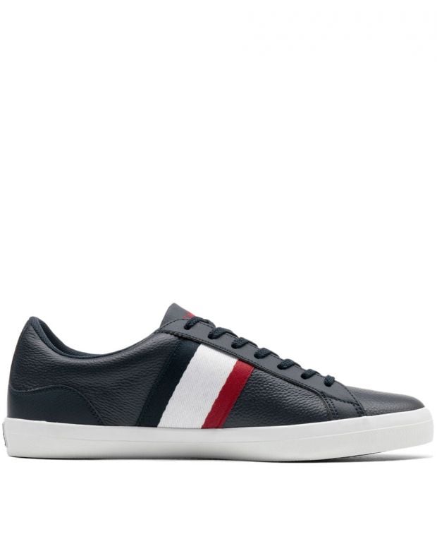 LACOSTE Lerond 119 Leather Sneakers Navy - 37CMA0045-7A2 - 2