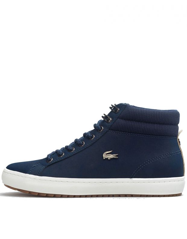 LACOSTE Straightset Leather Boots Navy - 736CAM0064-95K - 1