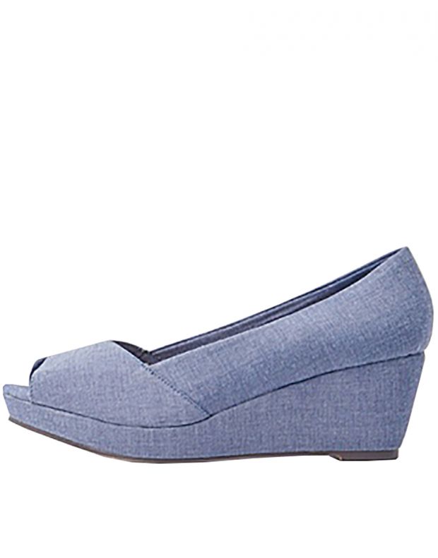 RESERVED Blue Wedge - LE428-55X - 1