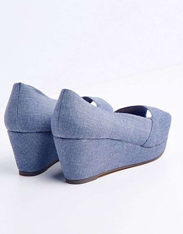 RESERVED Blue Wedge - LE428-55X - 3