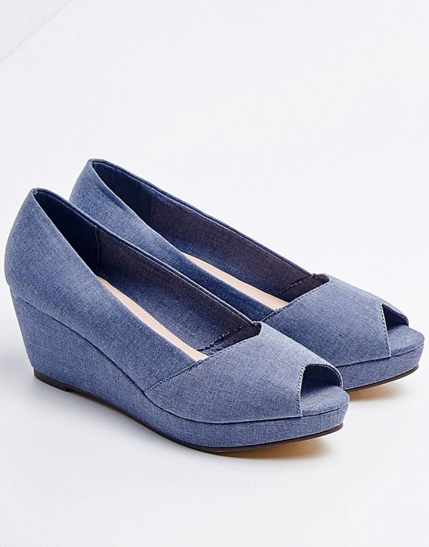 RESERVED Blue Wedge - LE428-55X - 5