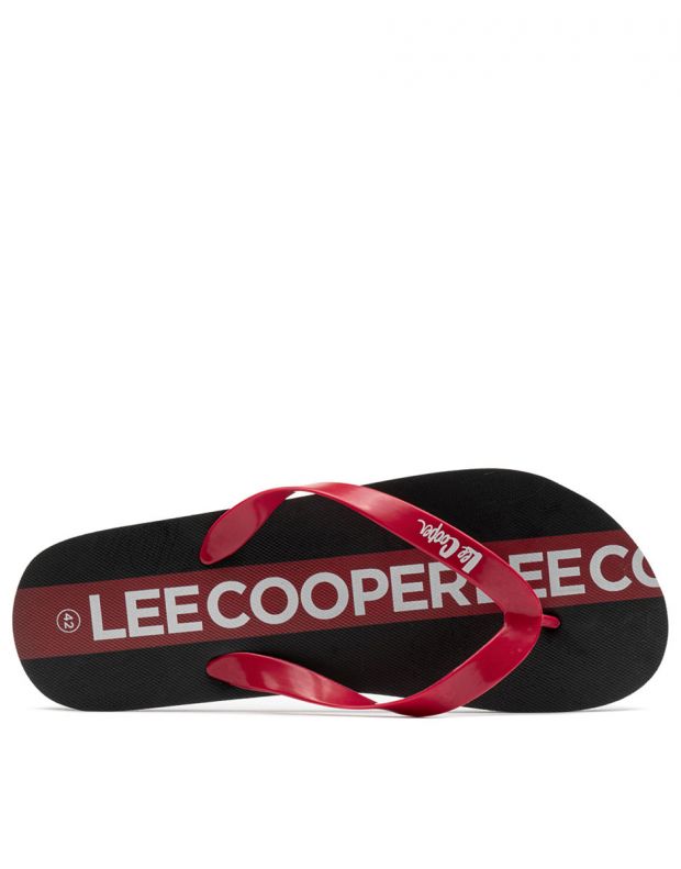 LEE COOPER Timoko Flip-Flops Black/Red - Timoko-black-red - 5