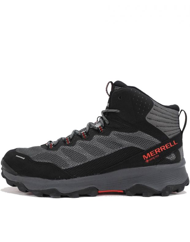 MERRELL Speed Strike Mid Gore-Tex Shoes Grey/Black - J066871 - 1