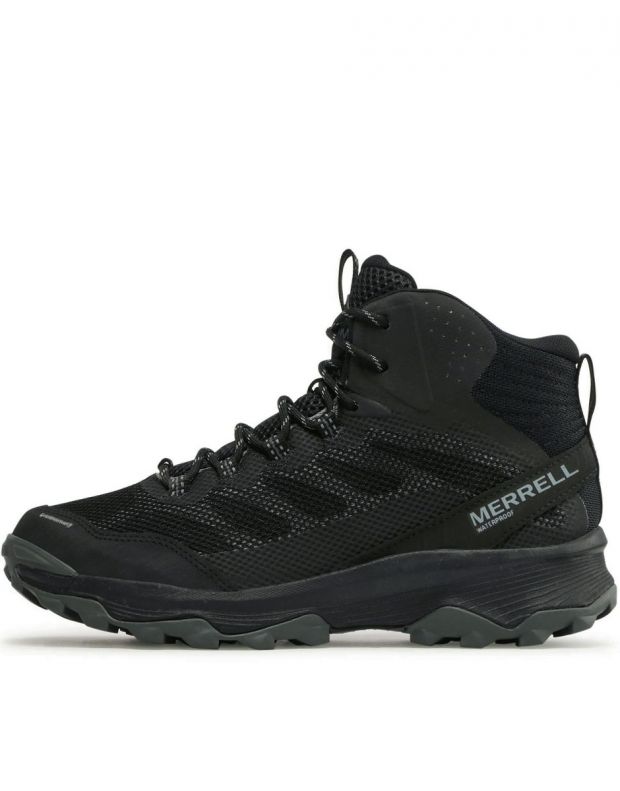 MERRELL Speed Strike Mid Waterproof Shoes Black - J066873 - 1