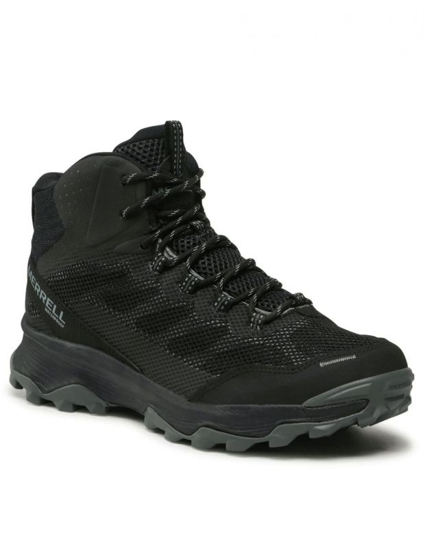 MERRELL Speed Strike Mid Waterproof Shoes Black - J066873 - 2