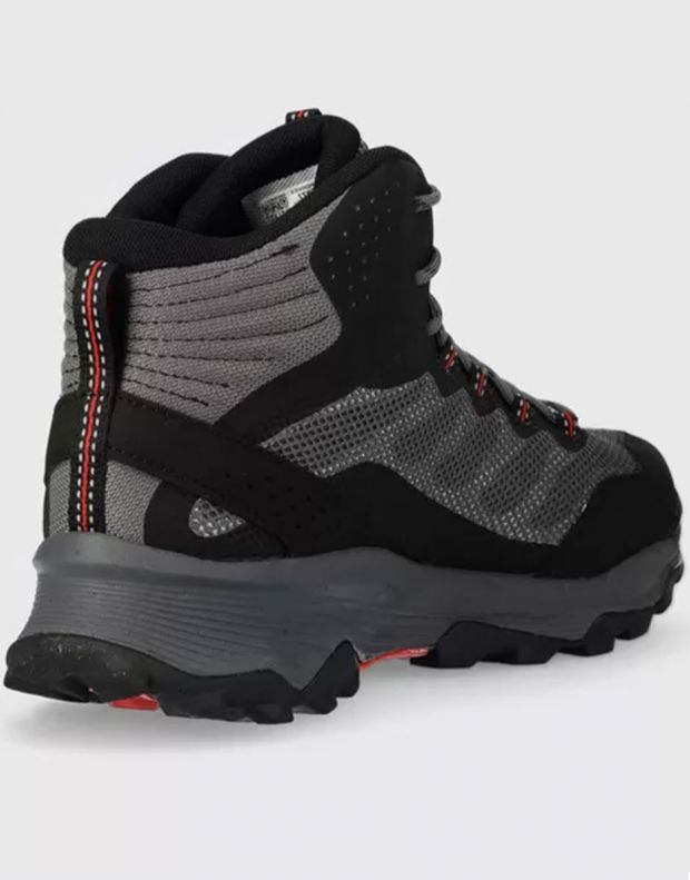 MERRELL Speed Strike Mid Waterproof Shoes Grey/Black - J066877 - 2