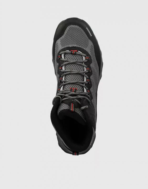 MERRELL Speed Strike Mid Waterproof Shoes Grey/Black - J066877 - 4